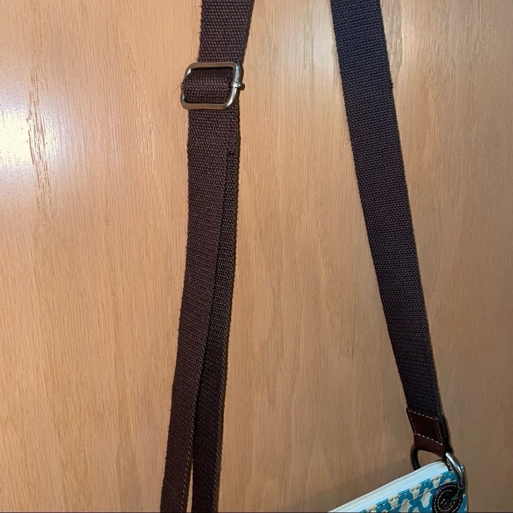 FOSSIL coated canvas crossbody bag poppy - Picture 6 of 6